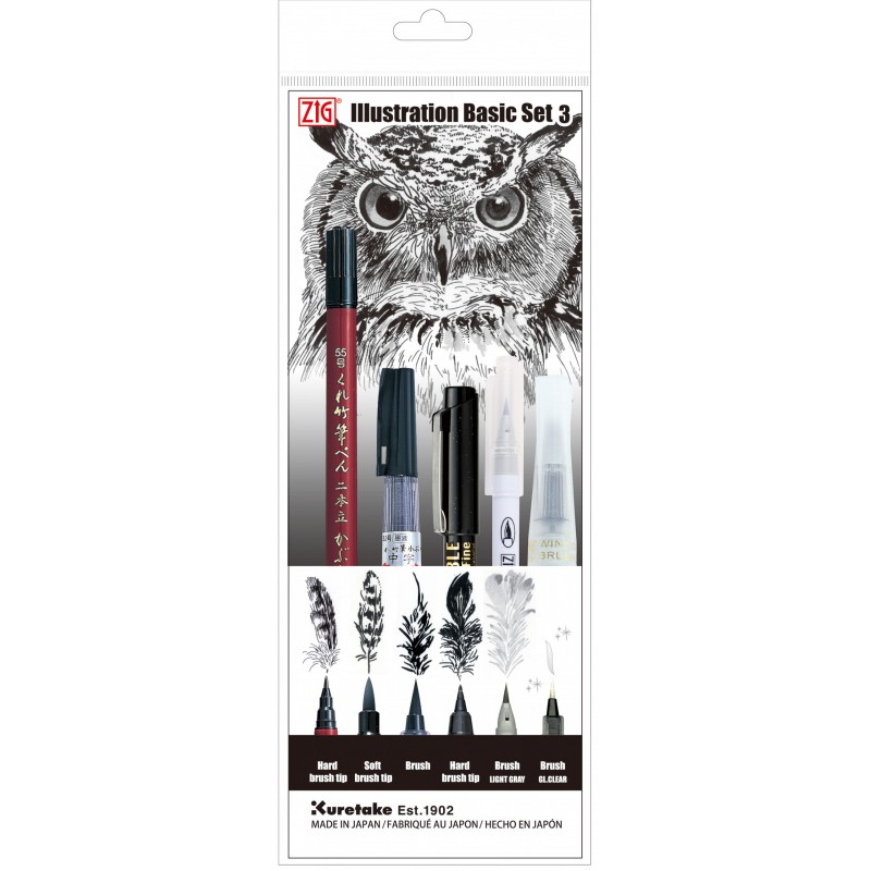 Set Rotuladores Variados ZIG Kuretake